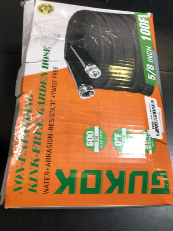 Photo 1 of Garden Hose, Lightweight, Ultra Flexible, Durable, Kink-Free Garden Hose, RV, Marine and Camper Hose (100 FT)