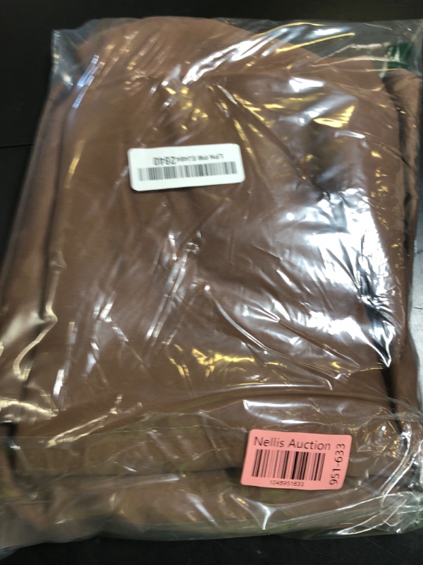 Photo 1 of Deconovo Blackout Grommet Curtains – Thermal Insulated, Noise-Reducing, Sustainable & Easy-Care Drapes for Bedroom, Living Room & Office – Oeko-TEX Certified, Brown, 42W x 63L Inch (Set of 2)