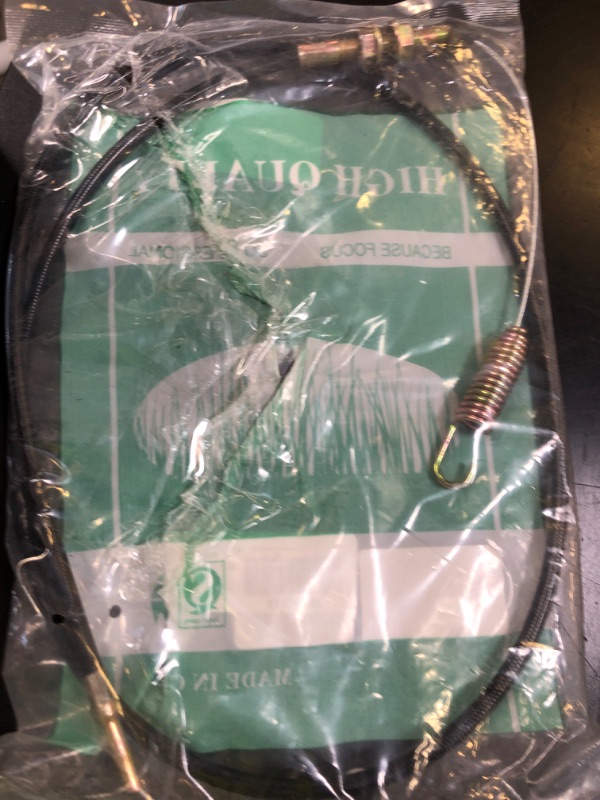 Photo 1 of AOTWD GX21634 Push Pull Cable Fits John Deere JA60 JA62 JA65 JE75 JX75 JX85 14SZ 14SB Lawn Mower