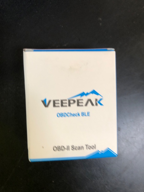 Photo 1 of Veepeak OBDCheck BLE Bluetooth OBD II Scanner Car Check Engine Light Code Reader, Auto Dual Mode Bluetooth Diagnostic Scan Tool for iOS & Android