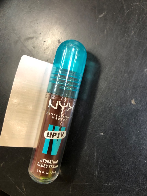 Photo 1 of NYX PROFESSIONAL MAKEUP Lip IV Hydrating Glossy Lip Stain with 12HR Hydration - Espresso Soak (Brown)