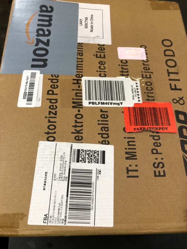Photo 1 of TODO Motorized Pedal Exerciser Mini Exercise Bikes, Under Desk Bike Peddler Exerciser for Seniors Rehab and Arm Leg Physical Therapy, 6 Levels Speed Adjustment
