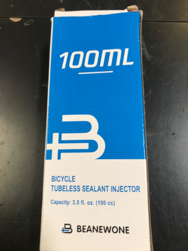 Photo 1 of Beanewone Tubeless Sealant Injector, 100ml Tire Sealant Injector for Stans No Tubes Sealant and Other Tubeless Tire Sealant, Comes with Valve Core Remover Tool