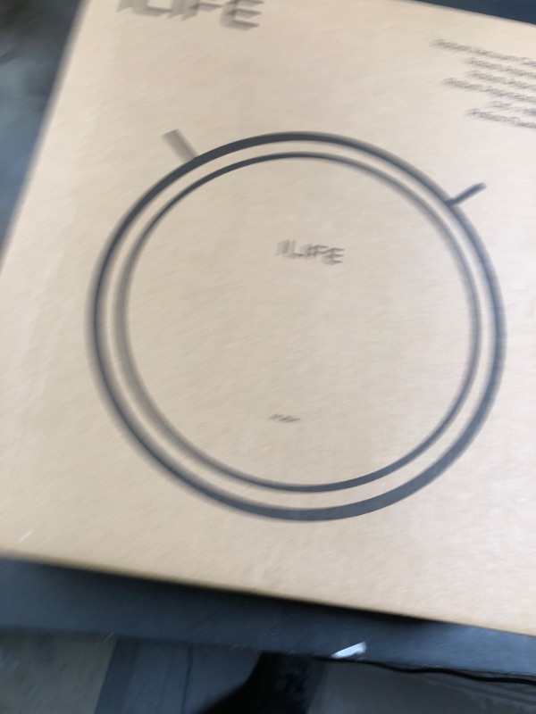 Photo 1 of ILIFE V5s Plus Robot Vacuum and Mop Combo, Works with 2.4G WiFi, Alexa/App/Remote Control, Automatic Self-Charging Robotic Vacuum Cleaner, for Pet Hair, Hard Floor, Low Carpet (V5s Pro Upgraded)