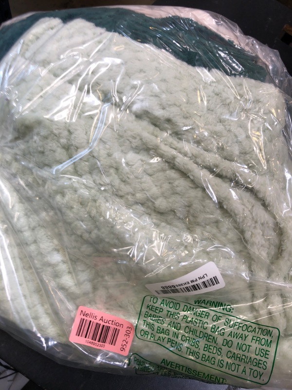 Photo 1 of Frienda 4 Pcs Baby Fuzzy Blanket Fluffy Baby Blanket for Boys Girls Soft Warm Infant Newborn Toddler Receiving Nursery Bed Supplies, 32 x 24 Inch(Green Color)