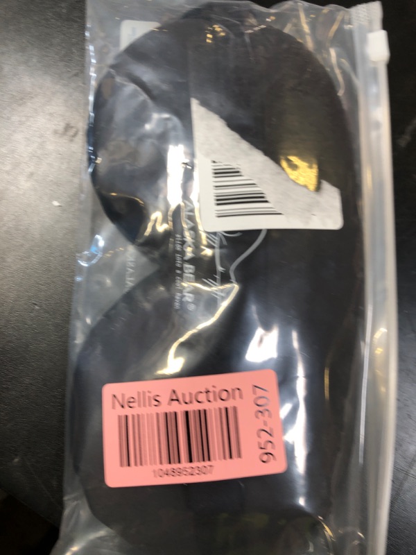 Photo 1 of Alaska Bear Sleep Mask Silk Cover Eye Contour for Pressure-Free Sleeping, Upgrade Over Conventional Flat Satin Eye Masks, Machine Washable