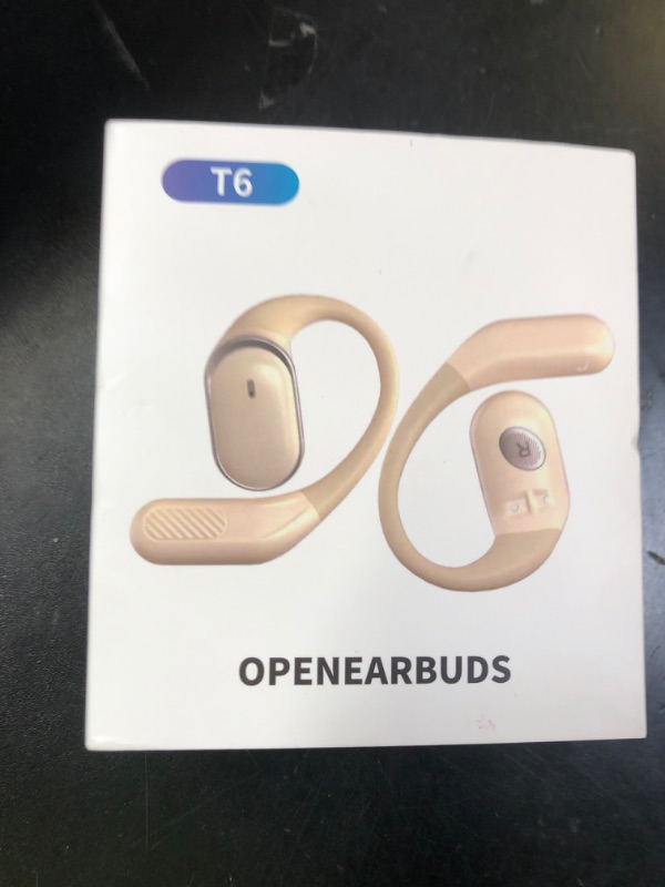 Photo 1 of TRAUSI Bluetooth Earbuds Wireless Headphones, 50Hrs Playtime Stereo Sound Earphones with IPX7 Waterproof Open Ear Buds, Ideal for Fitness, Travel