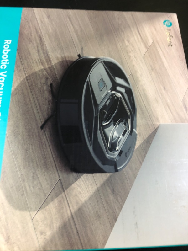 Photo 1 of Lefant M320 Robot Vacuum Cleaner, Carpet Detection, 6,000 Pa Suction, Low Noise, 800ml Visible Dustbin, 210 Mins Runtime, Self-Charging, Works with Alexa, Ideal for Hard Floor, Pet Hair, Black