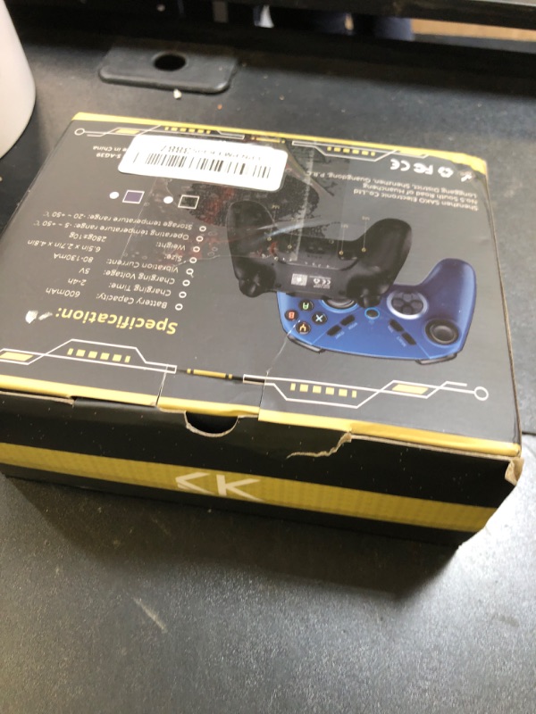 Photo 1 of Multi-Platform PC Wireless Controller, Bluetooth Gaming Controller, Compatible with Windows, iPad, Steam, Luna, Laptop, Tablet, and Smart TV, with Double Shock, Macro Keys, Turbo Button, LED Backlight