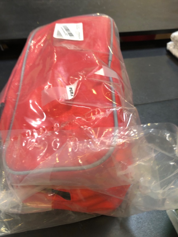 Photo 1 of General Medi 127-Pieces Roadside Car Emergency Kit Include Mini First Aid Kit, Jumper Cables,Tow Rope, Bandage, Safety Vest, Emergency Triangle, All in One Pack