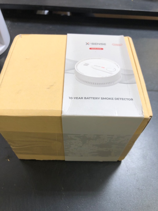 Photo 1 of X-Sense  Alarm, 10-Year Lithium Battery Life Fire Alarm with LED Indicator, SD2L0AX, 3-Pack