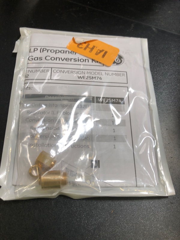 Photo 1 of WE25M74 Gas Conversion Kit Fits GE Washer Dryer Combo replaces 2020865 AH3499704 EA3499704 PS3499704