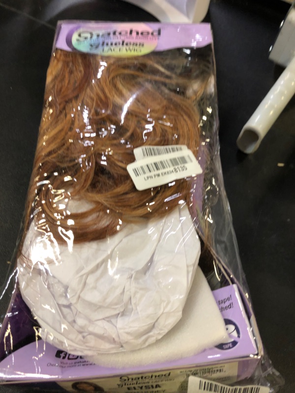 Photo 1 of -N-Go Snatched Glueless Lace Synthetic Wig - Elysia (Color : Ffh-Honey)
