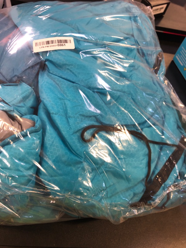 Photo 1 of SWTMERRY Sleeping Bag 3 Seasons (Summer, Spring, Fall) Warm & Cool Weather - Lightweight,Waterproof Indoor & Outdoor Use for Camping Hiking, Backpacking and Survival (Sky Blue)