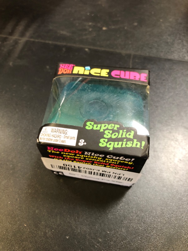 Photo 1 of Schylling NeeDoh Nice Cube -Sensory Squeeze Toy with Super Solid Squish - 2.25" Cube