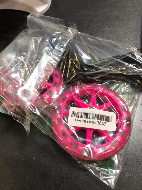 Photo 1 of DDJKCZ Training Wheels for Kids Bicycle,Flash Mute Big Wheel Compatible for 12 14 16 18 20 inch Single Speed Bike (ROSE)
