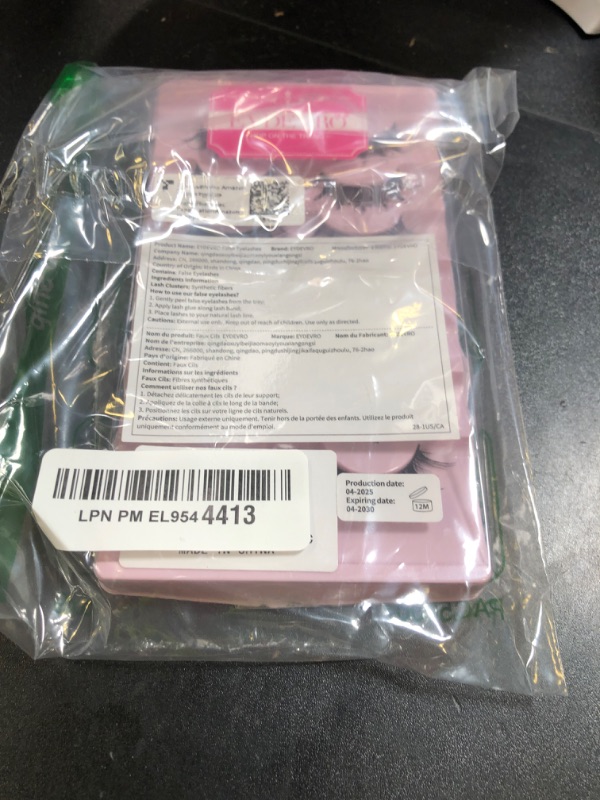 Photo 1 of Manga Lashes Natural Look False Eyelashes Anime Lashes Mink Wispy Fluffy Spiky 3D Volume Eyelashes Pack Korean Japanese Asian Cosplay Fake Eyelashes Look Like Individual Cluster 7 Pairs by EYDEVRO