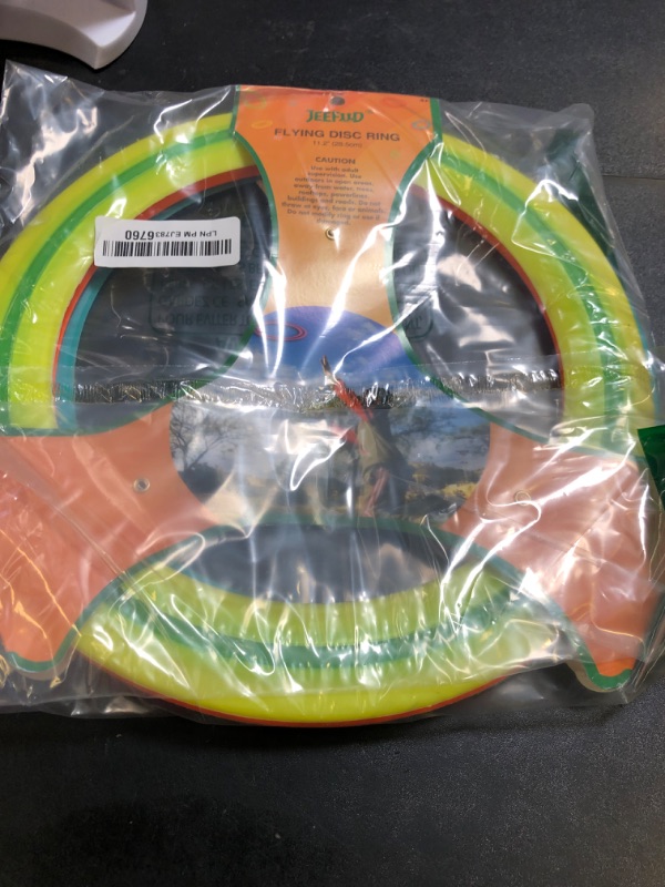 Photo 1 of Flying Disc for Kids Adults 11 inch Flying Ring, 3 Pack Beach Backyard Sports Play Soft Discs?Best Sport Outdoor Tossing Toy Gift for 4+ Year Old Boys Girls Family 3PCS (Yellow?Orange & Turquoise)