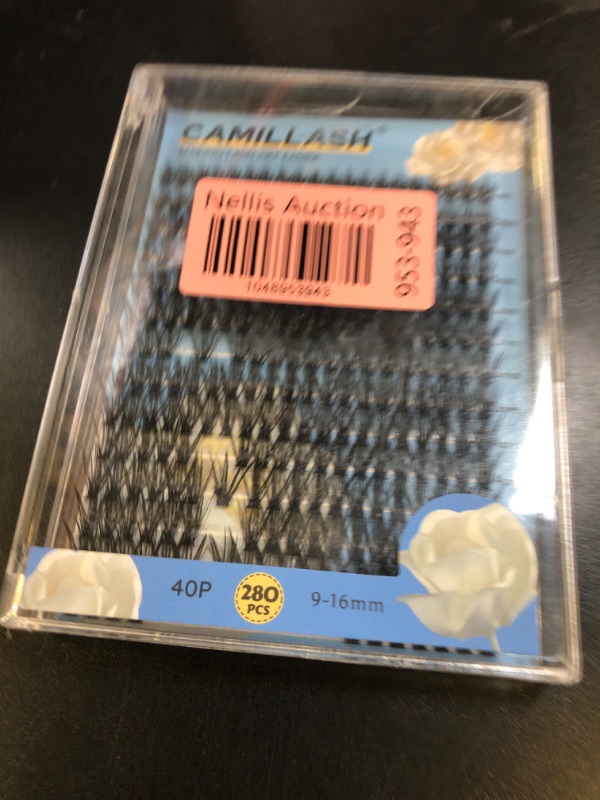 Photo 1 of ????????? 280pcs Lash Cluster Kit, Volume DIY Eyelash Extensions Fluffy Individual D Curl Lashes 40D-10-16mm