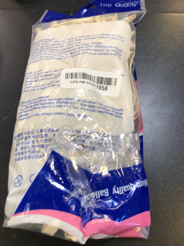 Photo 1 of 100Pcs 260 Balloons White Long Balloons for Balloon Garland Thickening Skinny Latex Twisting Balloon for Animals Modeling Christmas Birthday Wedding Party Decorations