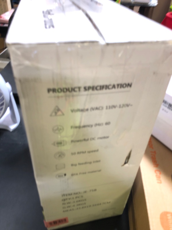 Photo 1 of Cold Press Juicer, 5.8" Wide Feed Chute Juice Extractor Machine with 400W, High Juice Yield, Slow Masticating Juicer for Whole Vegetables & Fruits, Metallic Silver