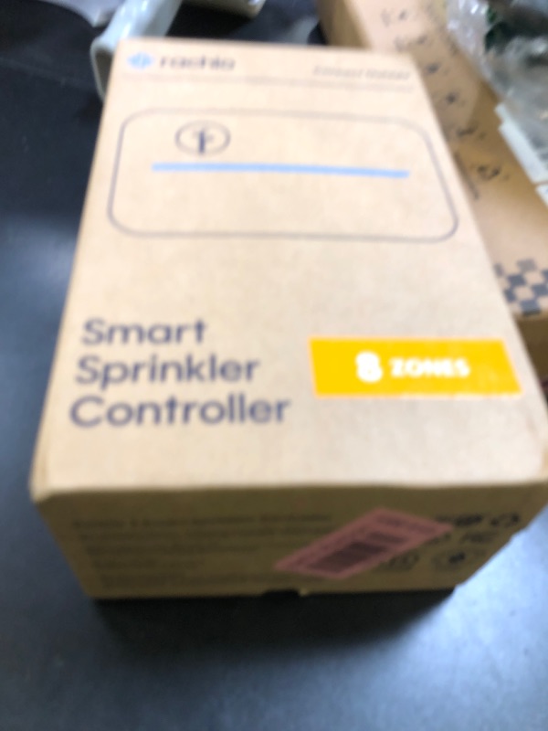 Photo 1 of Rachio WiFi Smart Sprinkler Controller (8-Zone Irrigation Remote Control) – App-Based Scheduling, Local Weather Intelligence, Rain Skips, Easy DIY Install