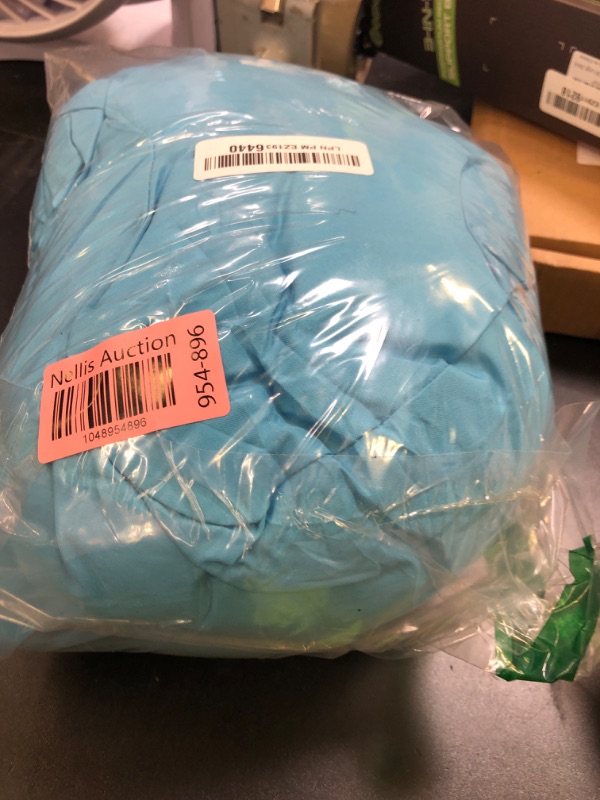 Photo 1 of Soft Pillow Attached 2-in-1 Shopping Cart and High Chair Cover for Baby~Padded~Fold'n Roll Style~Portable with Free Carry Bag (Blue Seaworld)