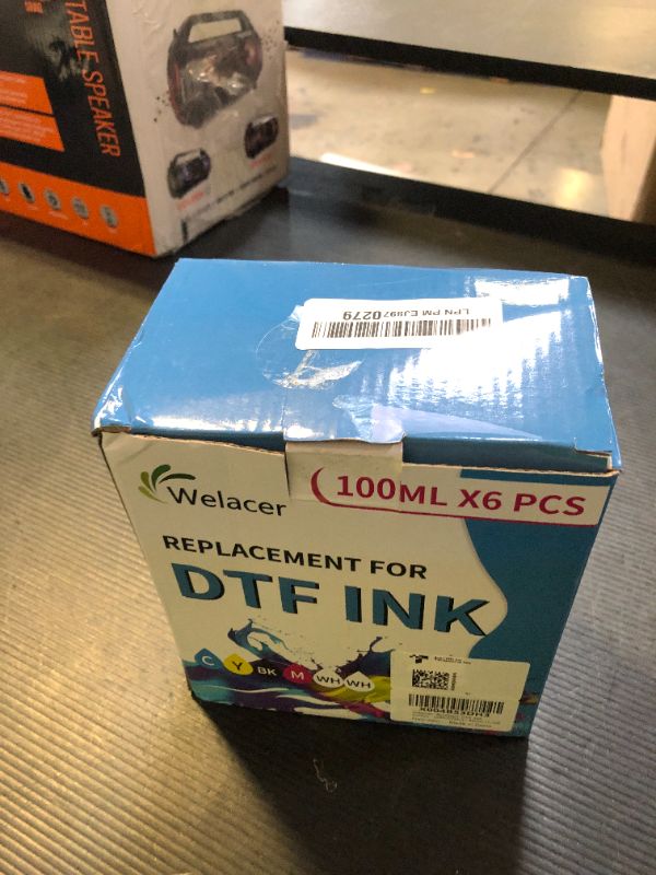 Photo 1 of Welacer DTF Ink for ET-8550, ET-2850 L1800, R1390, I3200, XP600, XP-15000, DX5 DX7, TX800, L800, 1430, P400, 6x100ml Heat Transfer Ink Conversion Kit Refill for All DTF Printers,for DTF Film