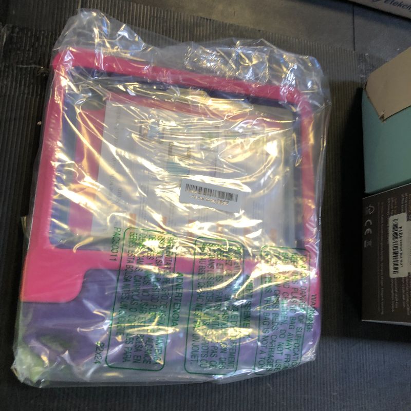 Photo 1 of YIHE Kids Case for iPad 11th Gen (A16,11-inch 2025) & 10th Gen (10.9", 2022) | Durable Shockproof Cases for iPad 11th/10th Generation - with Built-in Screen Protector & Pencil Holder, Pink Purple