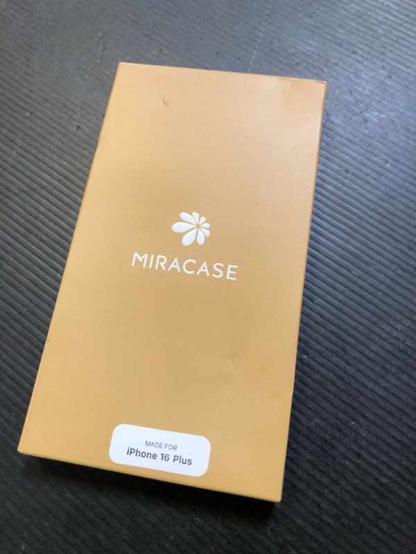 Photo 1 of Miracase Magnetic for iPhone 16 Plus Case Full-Body Phone with Built-in Glass Screen Protector, [Compatible with MagSafe] Military Drop Proof 16 Plus Cover Bumper 6.7 inch, Matte Clear