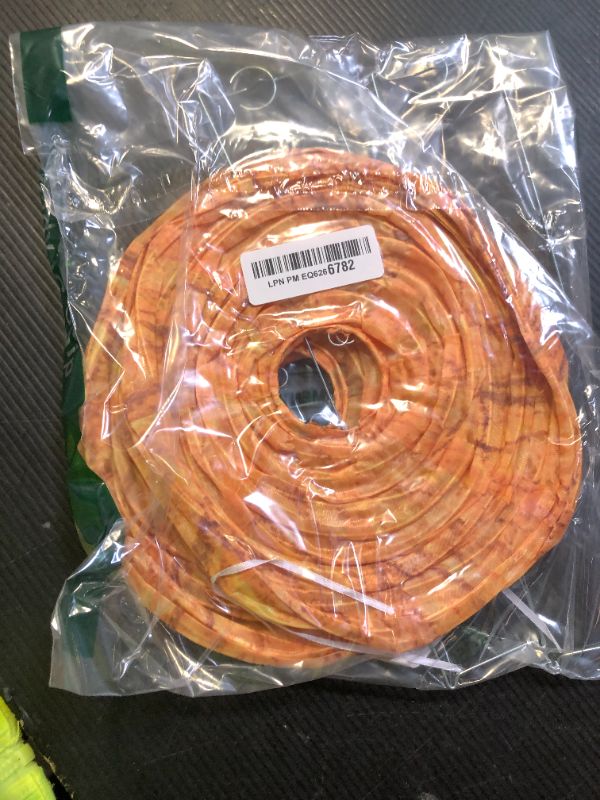 Photo 1 of DECYOOL 2 Pack Wasp Nest Decoy Hanging Wasp for Wasps Hornets Yellow Jackets Outdoor Waterproof Material (Orange)