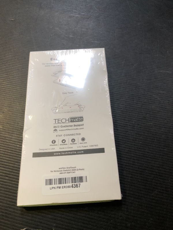 Photo 1 of amFilm Auto-Alignment OneTouch for Nintendo Switch 2 Screen Protector [7.9''] 2025 Tempered Glass, Accessories, 30 seconds Installation, Bubble Free, Anti-Scratch, Touch Sensitive, Ultra-Clear [2Pack]