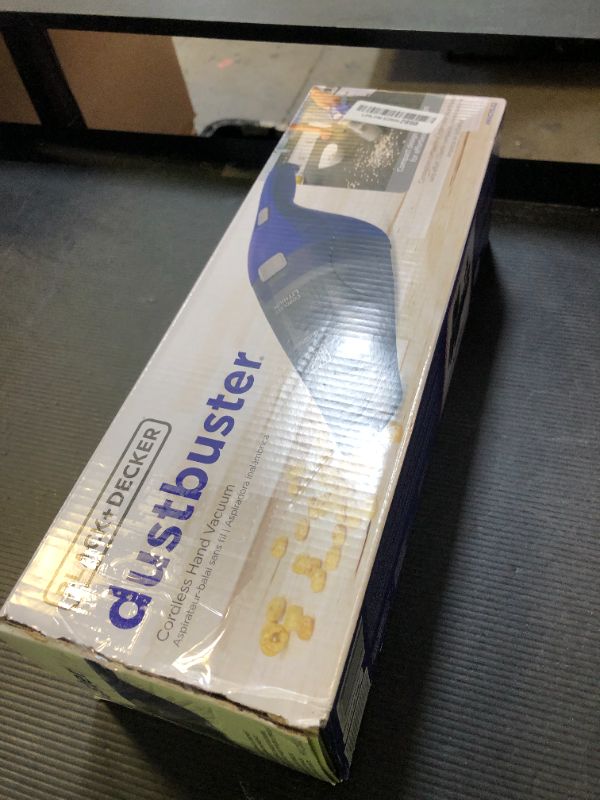 Photo 1 of BLACK+DECKER DUSTBUSTER QuickClean Cordless Handheld Vacuum, Home and Car Vacuum with Charger (HNVC115J22)