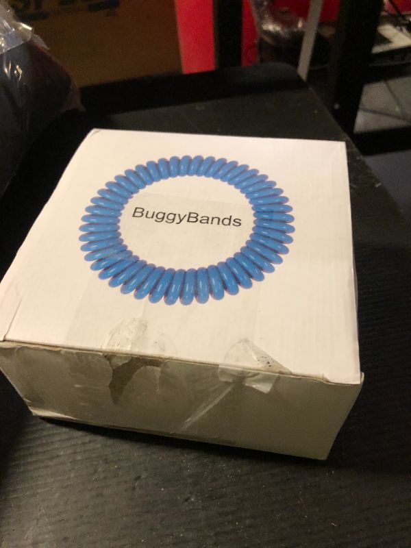 Photo 1 of BuggyBands 25 Pack Mosquito Repellent Bracelets for Adults & Kids, DEET-Free Bands, Individually Wrapped Insect & Bug Repellent Wrist Bands
