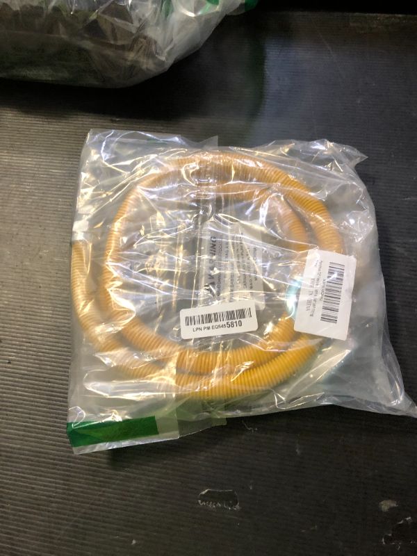 Photo 1 of Puxyblue [2025 NEW] 72" Flexible Gas Line Kit for Dryer Stove Range Flexible Stainless Steel Gas Dryer Kit - 3/4" OD(5/8" ID) Dryer Gas Line with Connector 3/4" FIP & 1/2" MIP & 3/4" MIP Fitting
