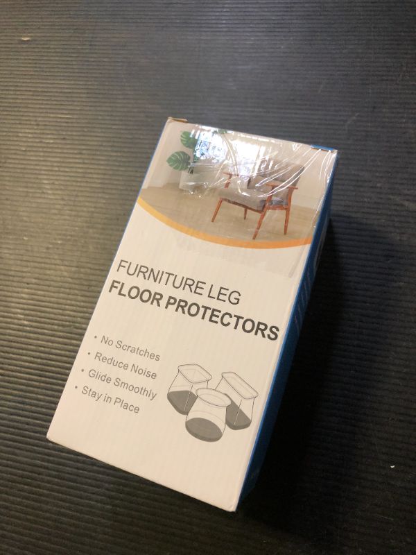 Photo 1 of 32pcs Black Chair Leg Floor Protectors,Bar stools Leg Protectors Caps,Dining Room Chair Leg Protectors for Hardwood Floors, Chair Leg Covers Silicone Felt Furniture Pads (Small fit: 0.9'' - 1.29'')