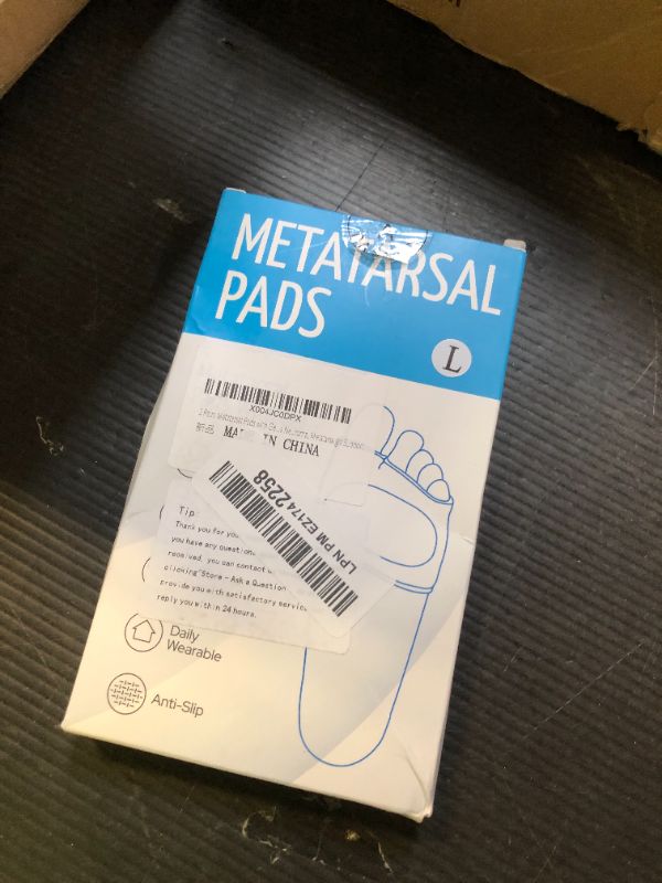 Photo 1 of Zixsavk Metatarsal Pads for Women & Men 2 Pack - Gel Cushioned Orthotic Inserts, Ball of Foot Pain Relief for Metatarsalgia, Morton's Neuroma, Metatarsal Support Pads for Women Men (2 Pairs)