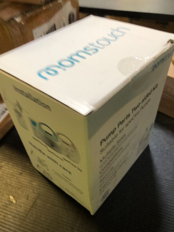 Photo 1 of Momstouch Pump Parts Compatible with Spectra S1/S2/9 Plus, Not Original Accessories, Full Set Replacements Include 21mm Flange, Duckbill Valve, Backflow Protector, Tubing and Bottle