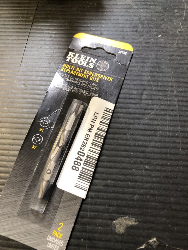 Photo 1 of Klein Tools 32752 Double Sided Combo Replacement Bit, 2-Pack