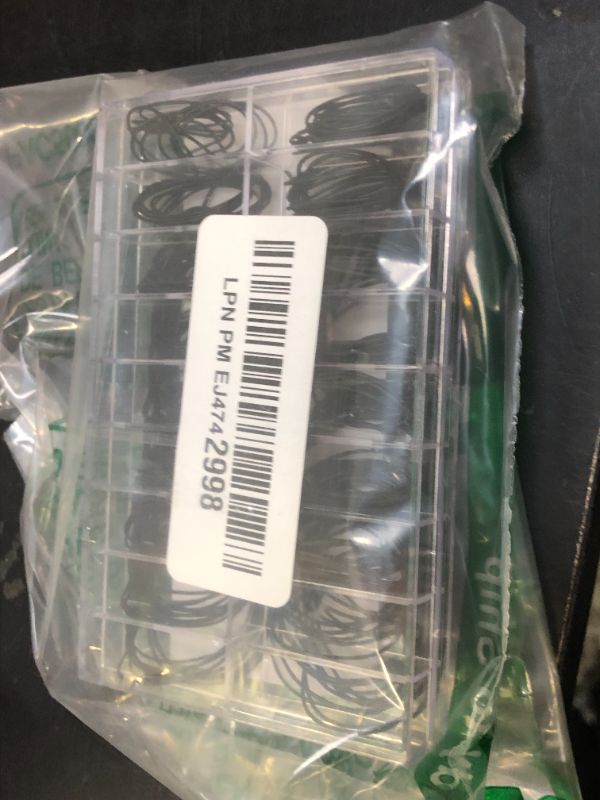 Photo 1 of 180 Pieces O Ring Watch Gasket Rubber Seal O Ring Watch Gasket Set 18 Types Rubber Sealing Watch Back Cover for Watch Repair