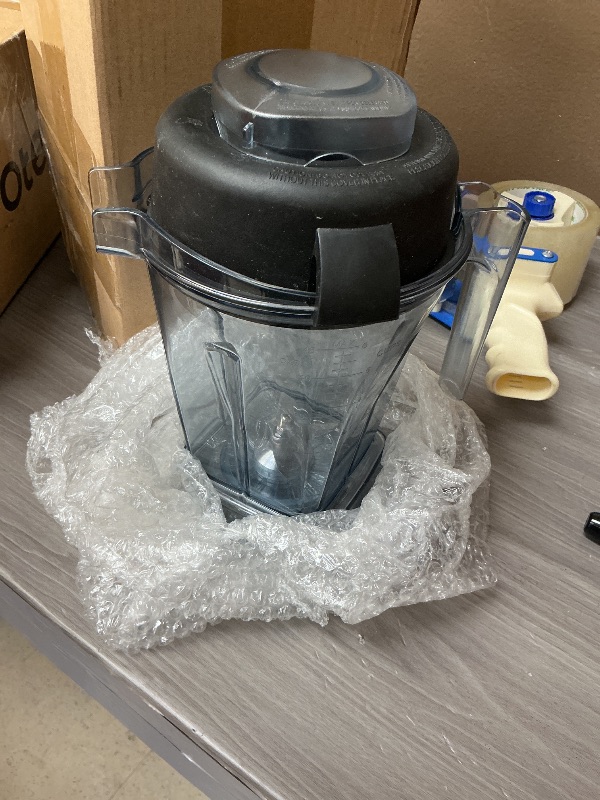 Photo 1 of Blender Pitcher 64oz Low-Profile, Compatible with Vitamix 750 5000 5200 5000 6300 7500 Vm0102 Vm0103 Vm0197 E310 Classic/Commercial/Professional Series etc Blender, Blender jar cup,10 Years Warranty