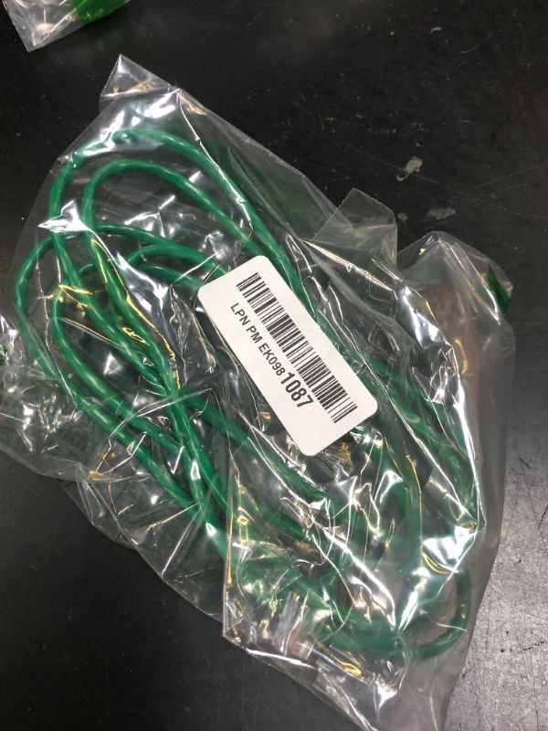 Photo 1 of NECABLES CAT5E RJ11 Data Cable DSL Cable 6ft Heavy Duty High-Speed for DSL Modem UTP Compatible with ATT RJ11 6P4C Male to Male Green - 6 Feet