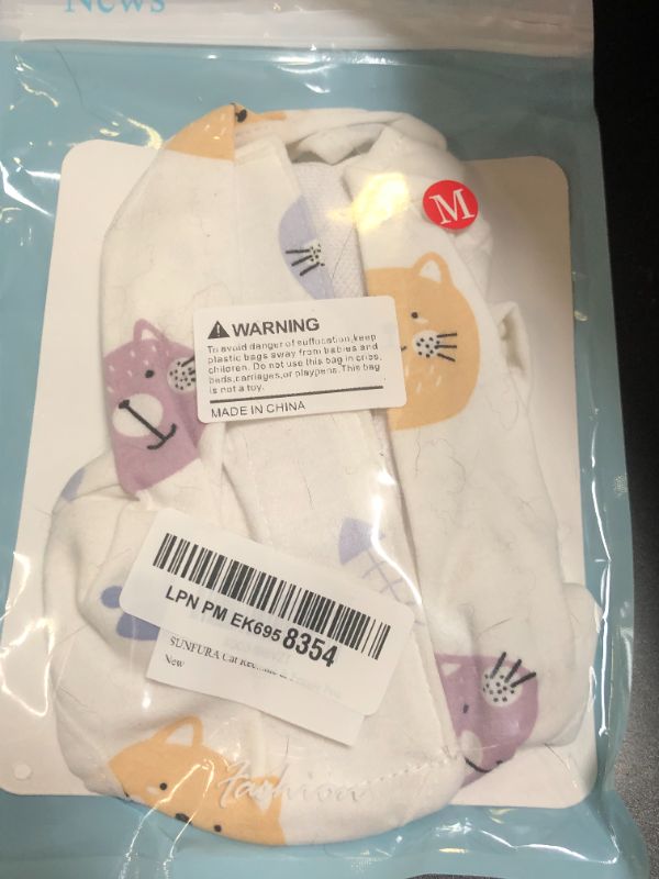 Photo 1 of SUNFURA Cat Recovery Suit, Kitten Surgical Full Bodysuit for Abdominal Wound Protector Anti Licking After Surgery, Professional Bandages Cone E-Collar Alternative for Small Male & Female Pets