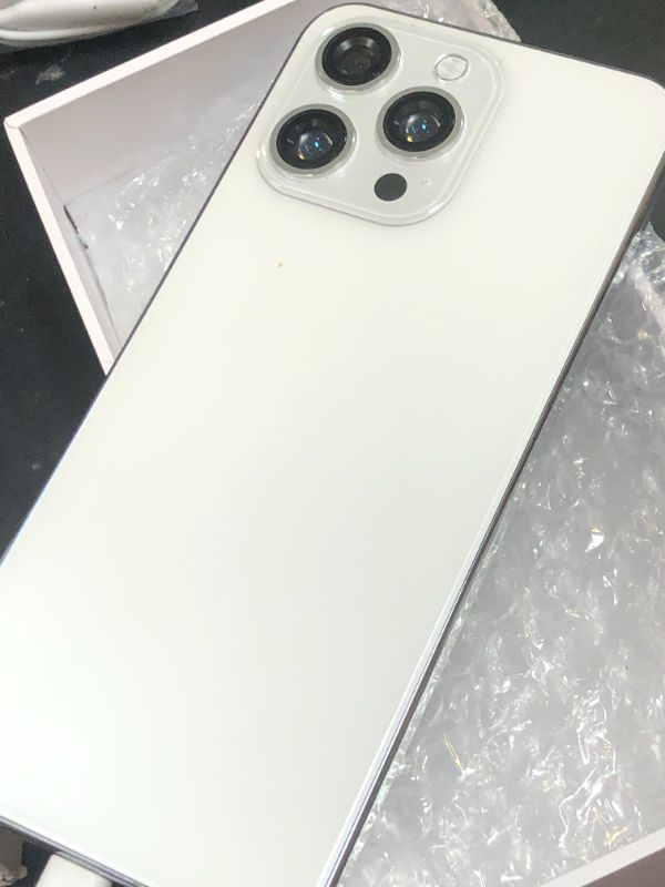 Photo 1 of SUNSAMITO S16 ProMax Unlocked Phones, 12GB+512GB,Snapdragon 888, 6.8''HD Screen, 108MP+48MP Camera Unlocked Smartphone, Large 5000mAh, Android 14 Smartphone?Face ID/Navigate/5G/GPS (White)