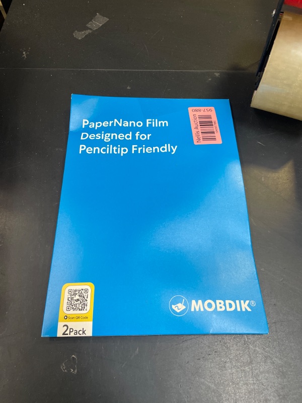 Photo 1 of MOBDIK 2 Pack Paperfeel Screen Protector Compatible with iPad 6th/5th Generation 9.7 inch, Crafted for Natural Writing, Anti Glare with Easy Installation Kit, Compatible with iPad 9.7&iPad Pro 9.7