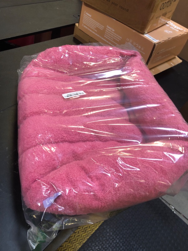 Photo 1 of Lesure Orthopedic Dog Bed Sofa for Large Dogs, Waterproof Dog Couch with Removable Washable Cover, Cute Aesthetic Pet Sofa Couch with Egg Crate Foam (Pink, 24.0" L x 18.0" W x 9.5" Th)
