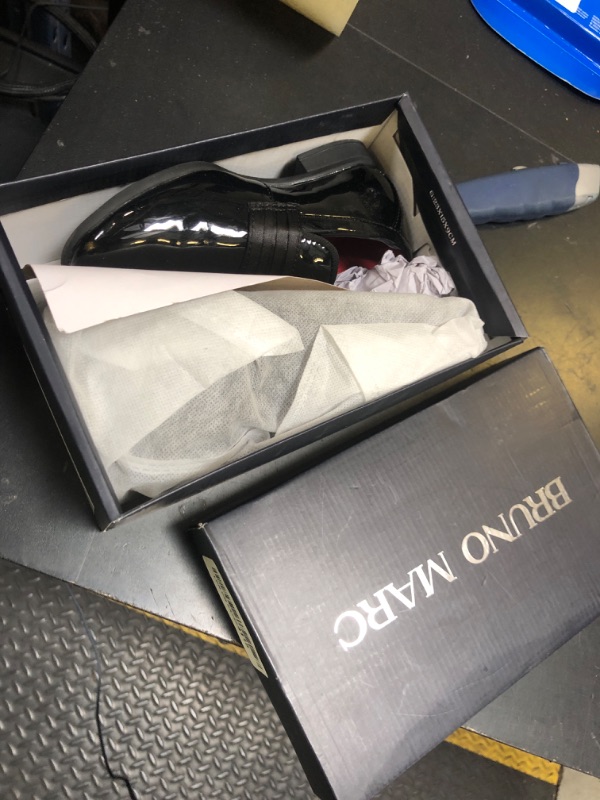 Photo 1 of Bruno Marc Boys Dress Shoes Slip-on Loafers Formal Tuxedo Shoes,Size 10 Toddler,Bright Black,SBLS2340K