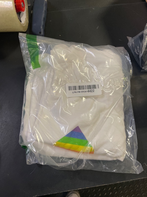 Photo 1 of Rainbow Striped Heart Subtle LGBT Pride Month Gay Rights T-Shirt MD