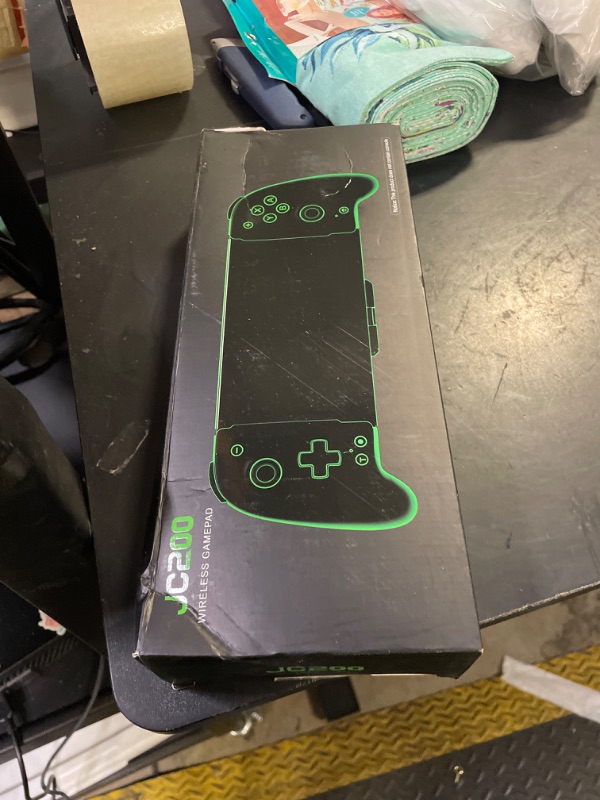 Photo 1 of Switch Controllers Compatible with Nintendo Switch/ Switch OLED, One-Piece Joypad Controller Replacement for Switch Pro Controller with 9 Lights Color, Switch Remote for Users Who Prefer Handheld Mode