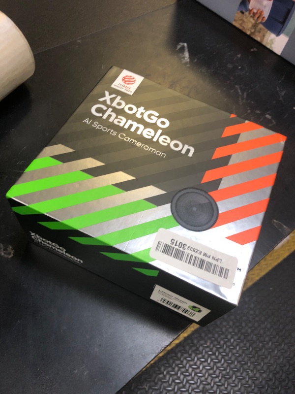 Photo 1 of XbotGo Chameleon AI Auto Sports Action Camera - 4K 60FPS Soccer Camera and Basketball Tracking Camera for Team Sports, Live Streaming, No Subscription, Works with iOS & Android (Lemon Green)